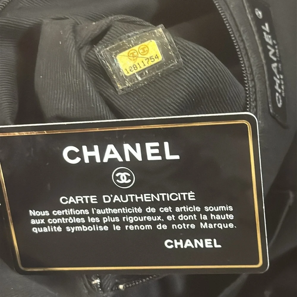 Chanel Ligne Lady Braid Lambskin Quilted Tote